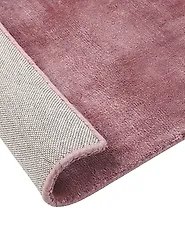 Rug GESI Pink 80 x 150 cm Viscose_837732