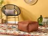 Pouf BOULDER Goldbraun