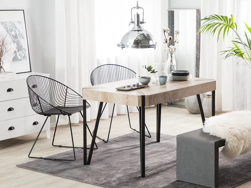 Esstisch CAMBELL Taupe 130 cm 80 cm