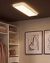 LED Deckenlampe ARDENZA mit Fernbedienung mit Dimmer Weiß