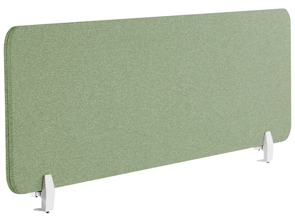 Schreibtischtrennwand WALLY 160 x 40 cm Grün