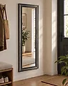 Wandspiegel LUNEL 51 cm 141 cm Schwarz