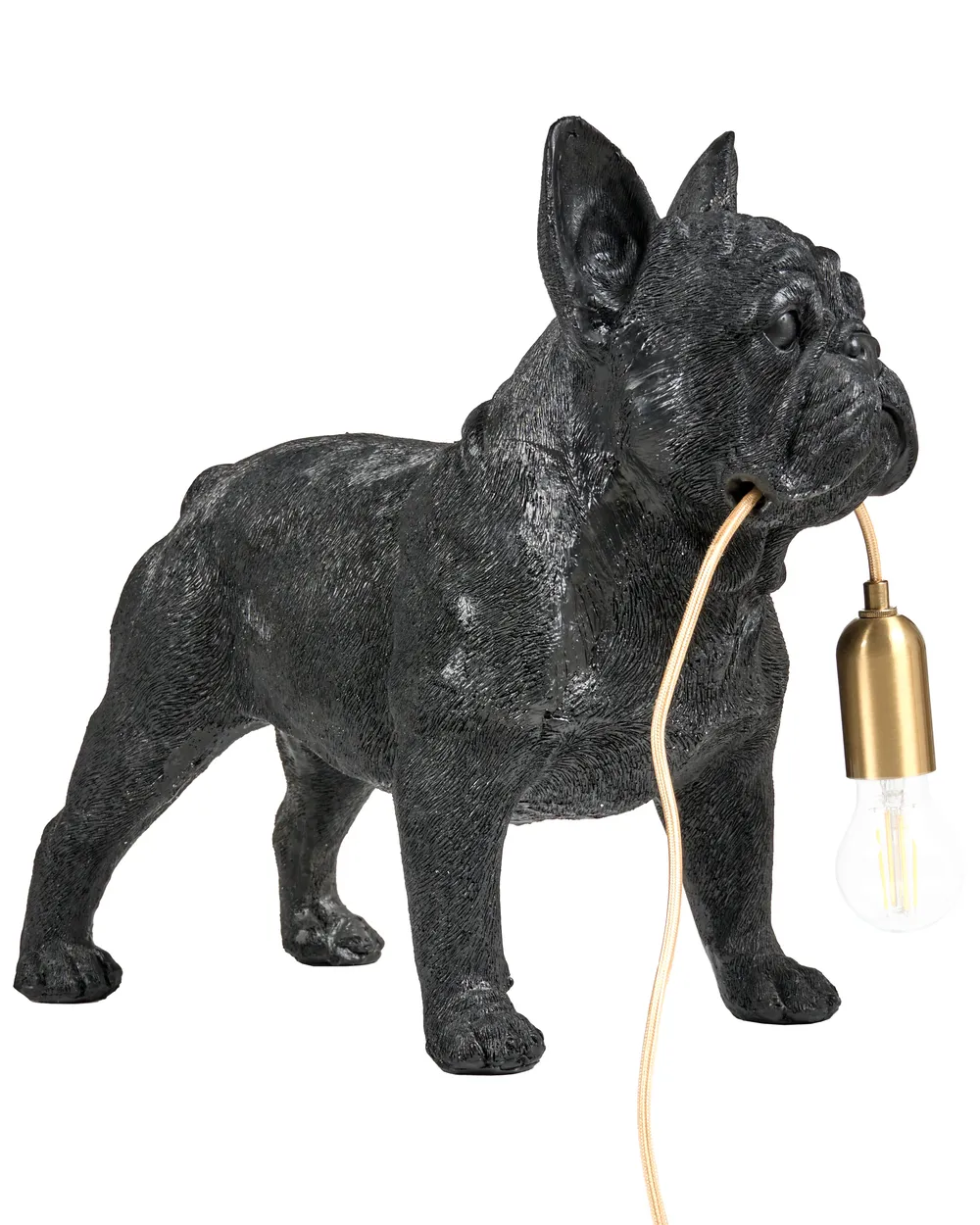 Tischlampe Hund BAXTER Schwarz