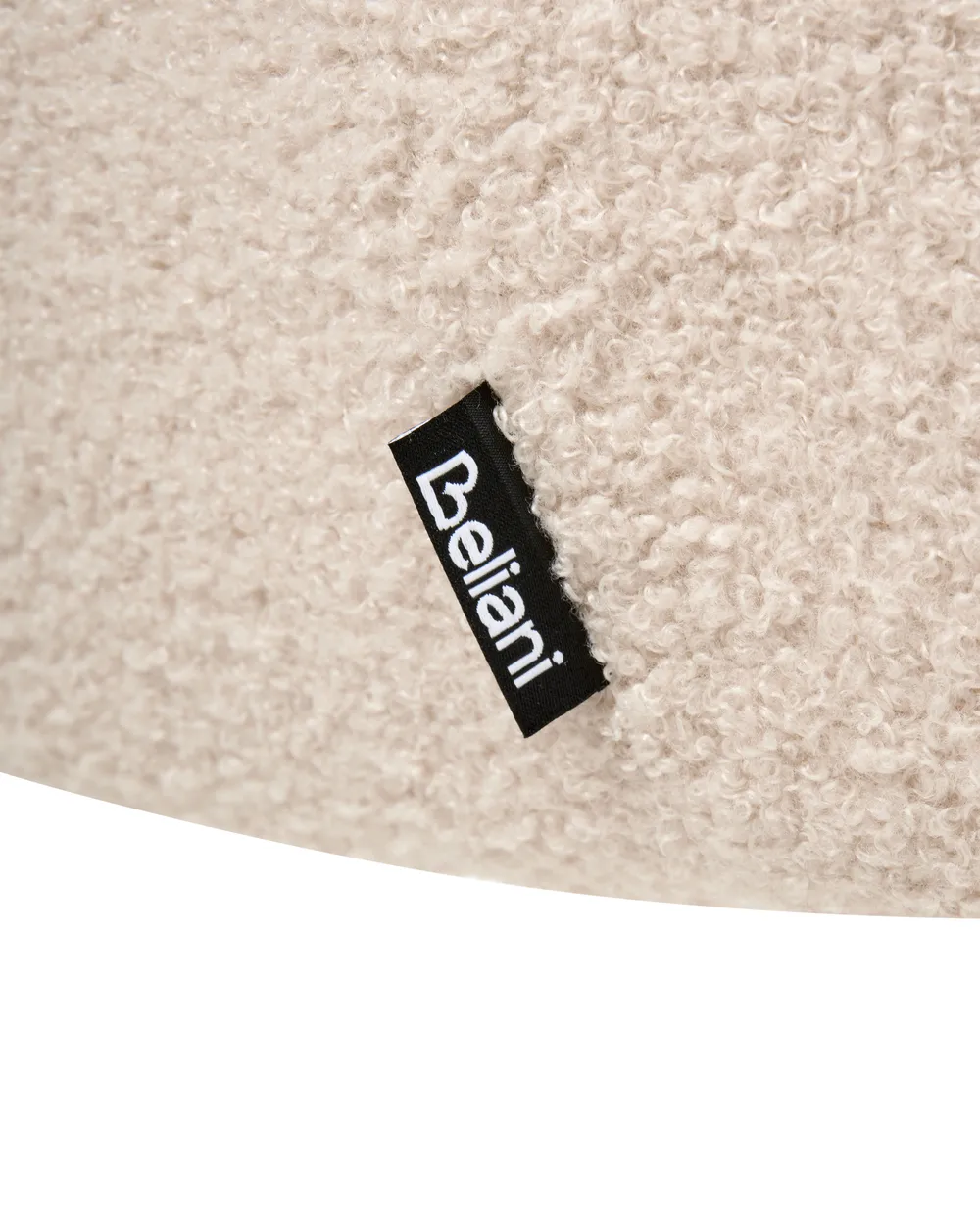 Esszimmerstuhl drehbar HAYDEN Bouclé Hellbeige_1037131