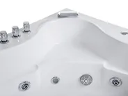Corner Hot Tub with LED TOCOA 1900 x 1380 mm White_759382