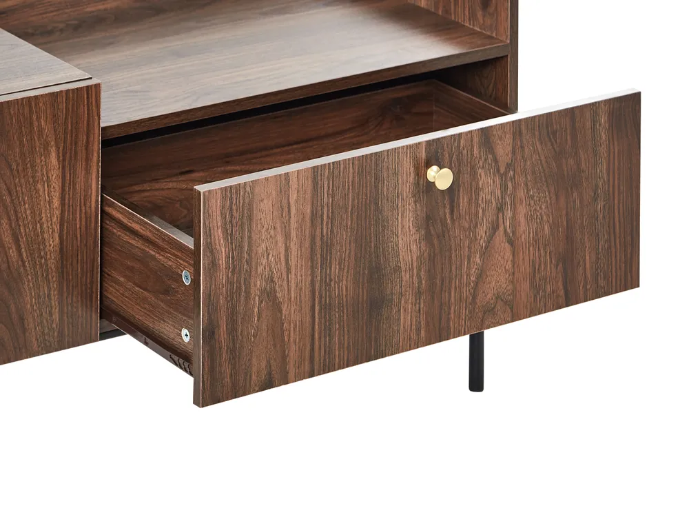 TV-Möbel LISMORE Dunkelbraun_963551