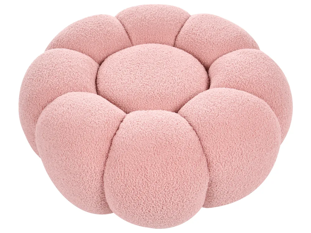 Pouffe BEAUFORT Boucle Pink_1065090