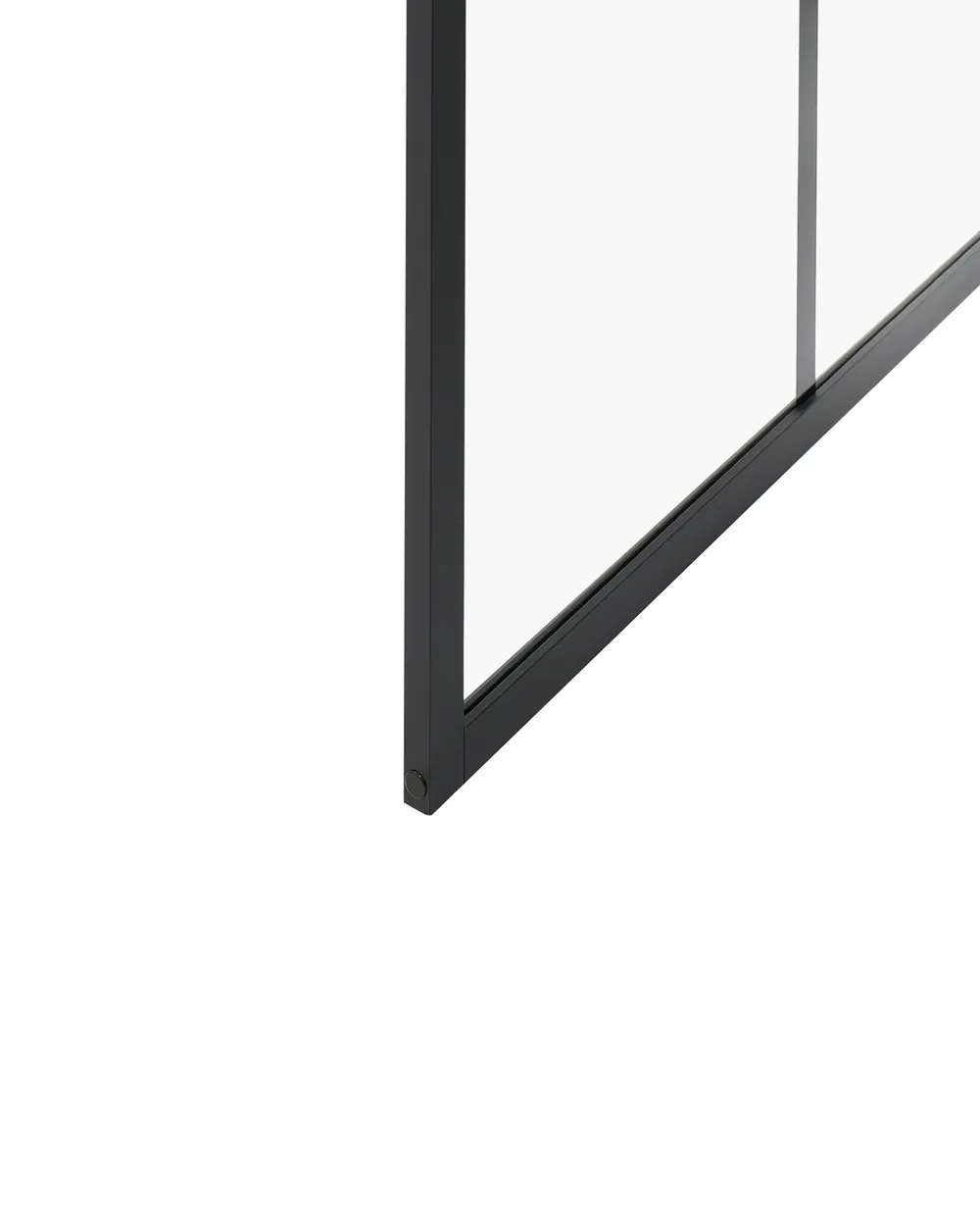 Shower Screen TAPAJOS 900 x 1950 mm Black_998916