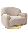 Sessel LEJRE Stoff Taupe
