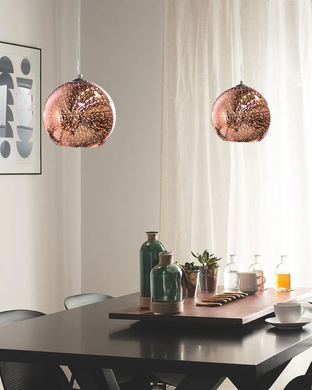 Pendant Lamp SESSERA Glass Copper_770674
