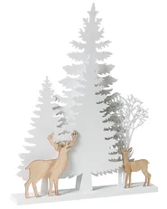 Weihnachtsdekoration LED GISSELAN 45 cm Weiß_1020681