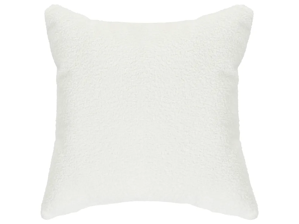 Modular Corner Sofa 3 Seater HEDE Boucle White Right Hand_1091909