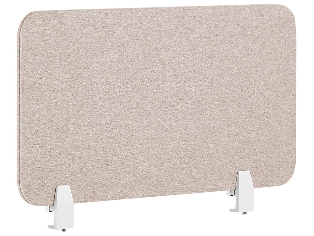 Schreibtischtrennwand WALLY 80 x 40 cm Beige