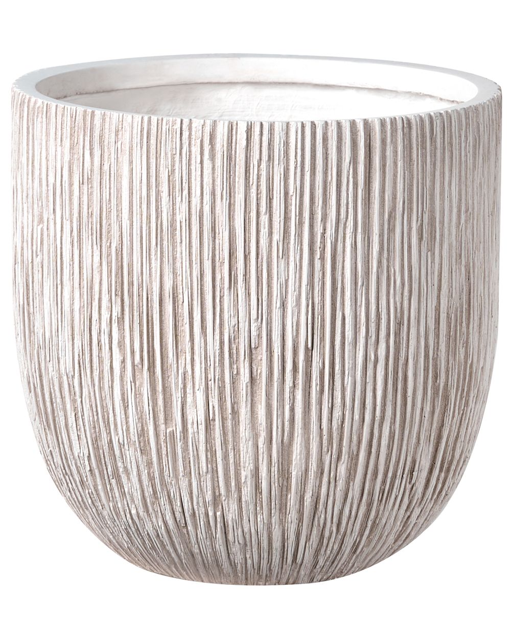 Plant Pot HANYUE 42 cm Light Beige