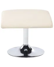 Massagestuhl LEGEND mit Fußstütze Kunstleder Hellbeige_963870