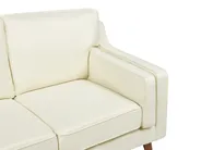 Sofa 2 Seater LOKKA Fabric Off-White_893738