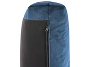 Bank 3-zits LUVOS Fluweel Donkerblauw_970592