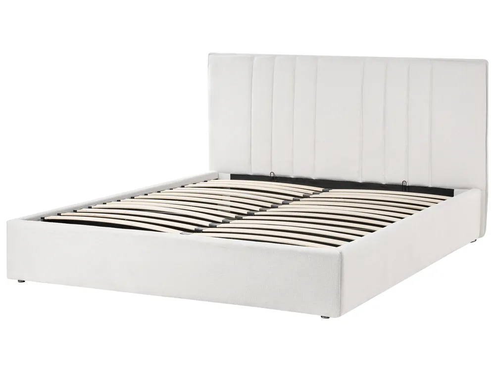 Krevet s prostorom za pohranu TARASCON Svijetlo bež 160 x 200 cm_1021222