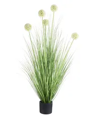 Artificial Plant SNOWBALL BUSH 125 cm Green_1090835
