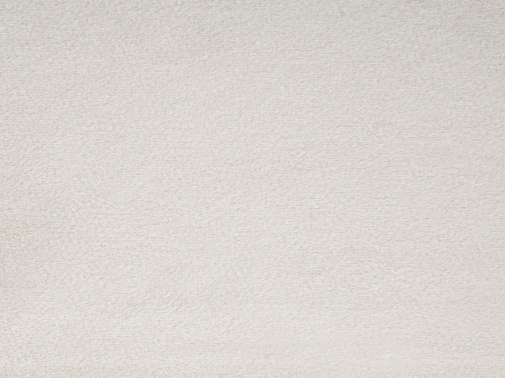 Bett mit Schubladen LONZAC Samtstoff Cremeweiß 180 x 200 cm_1014810