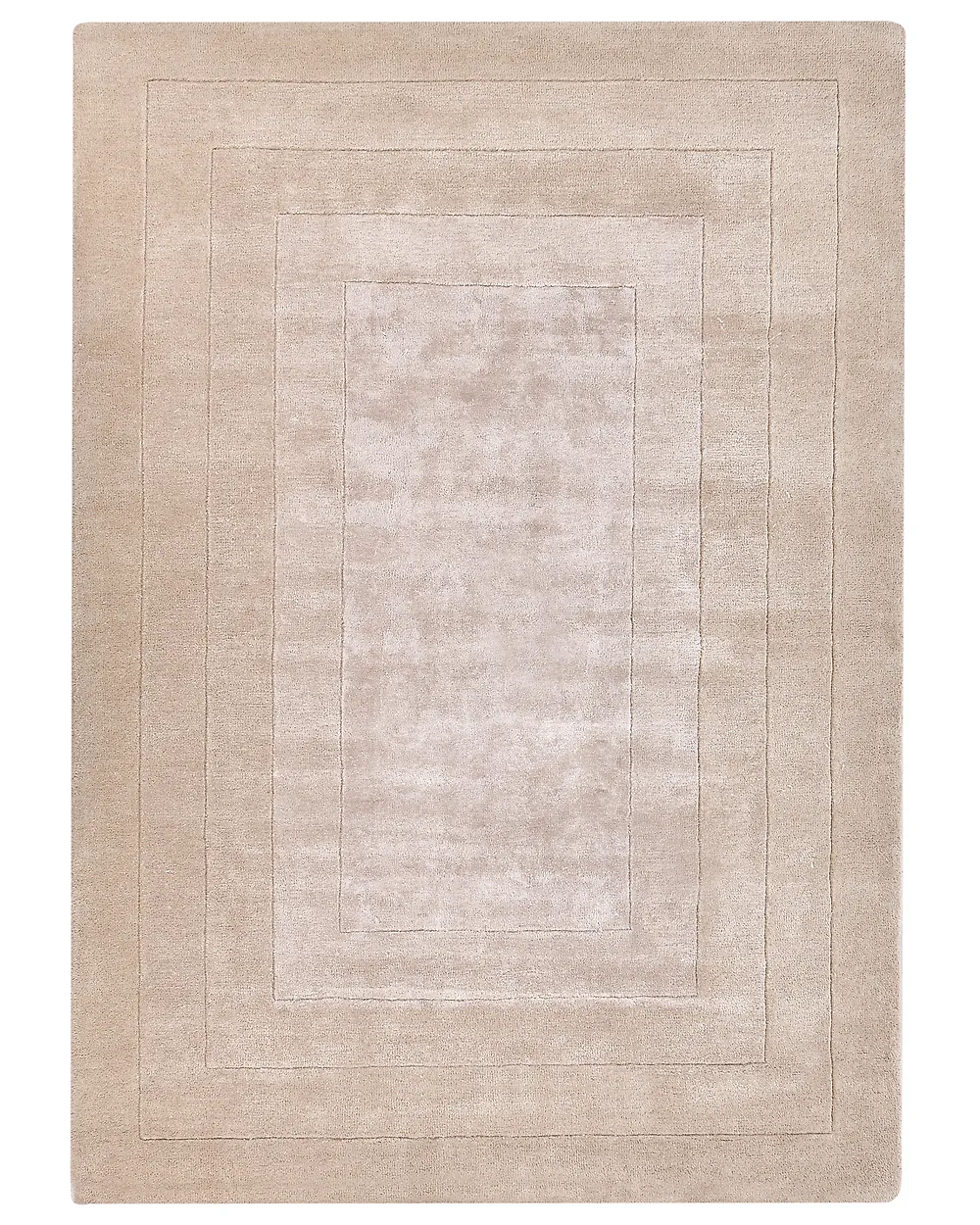 Teppich AMADO Beige 160 x 230 cm Viskose