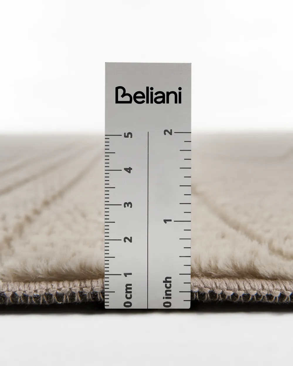 Kunstfellteppich ONTAKE Beige ø 160 cm_1093400