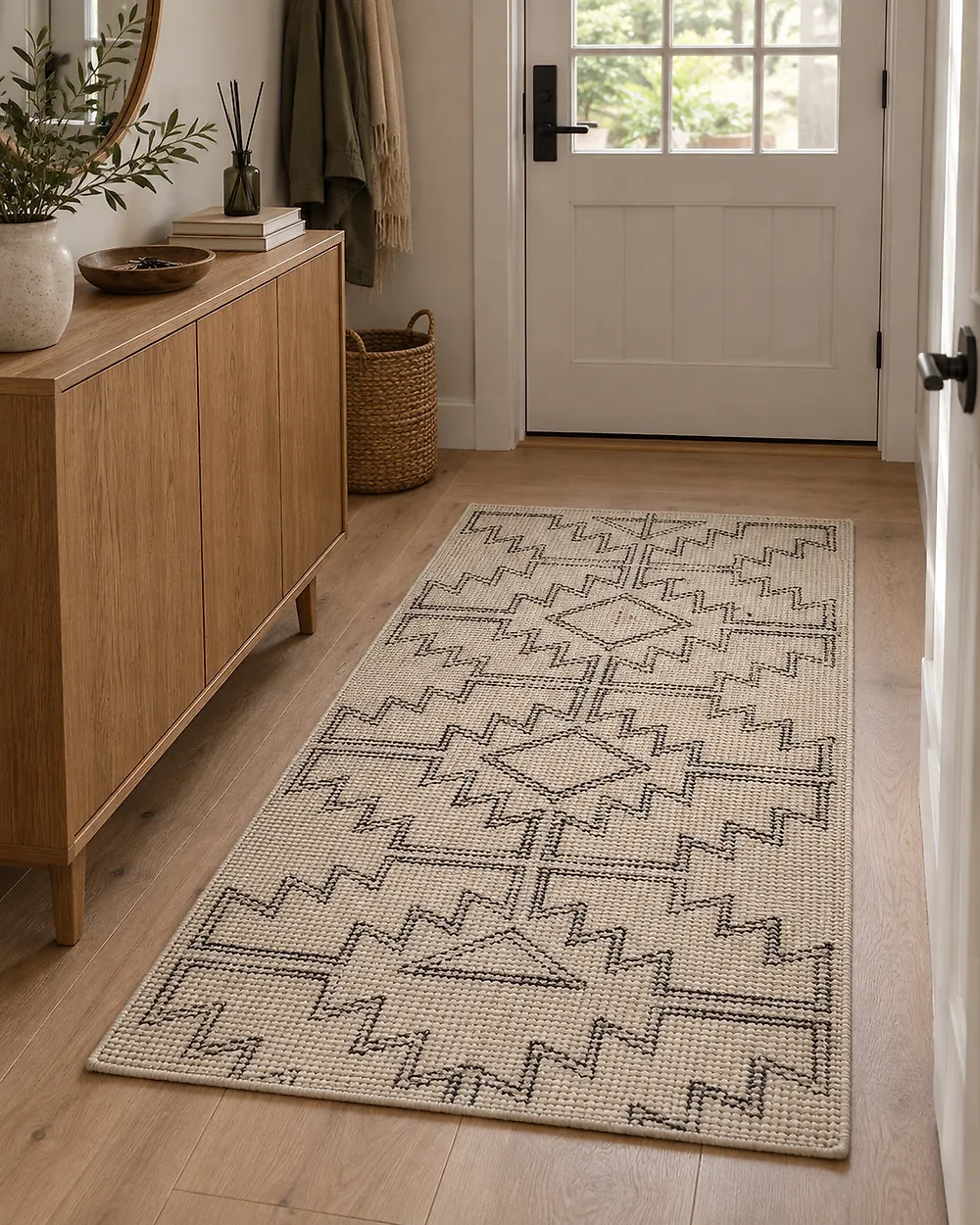 Teppich URLA Beige 80 x 150 cm Wolle