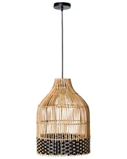 Hängeleuchte GILO Rattan Naturfarben_995709