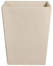 Set of 2 Plant Pots CYRODALIS 42 cm Beige_1133038