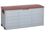 Aufbewahrungsbox LOCARNO 112 cm 50 cm Braun_812110