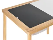 Kindertisch und Stuhlset KEMPSEY Montessori mit Stauraum Hellbraun_1047508