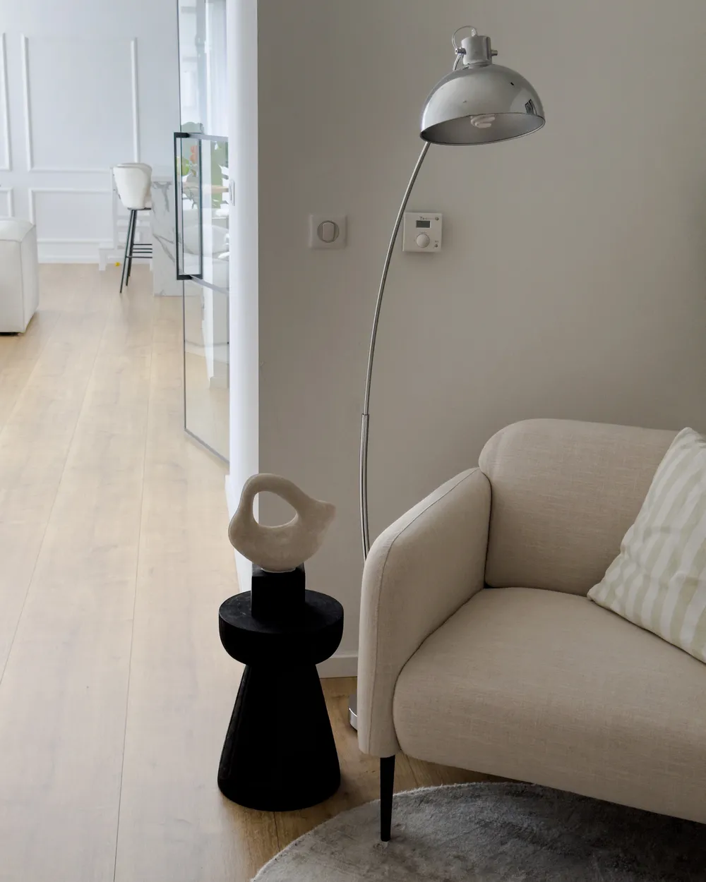Sessel STOUBY Leinen Hellbeige_923649