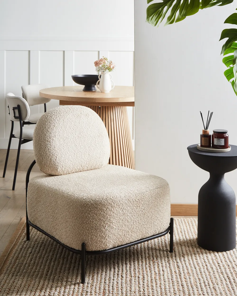Sessel LUNDE Stoff Beige