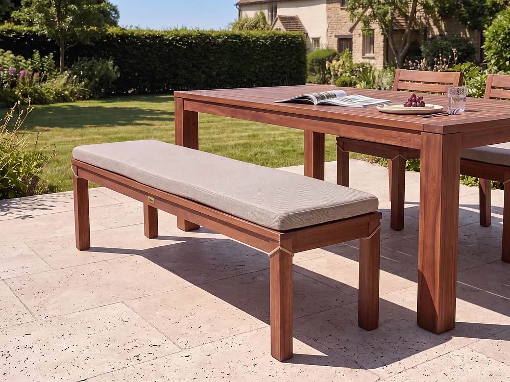 Bankauflage TUSCANIA 157 x 34 cm Beige_1119148