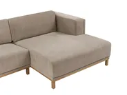 Ecksofa 5-Sitzer VENG Stoff Taupe linksseitig_1009666