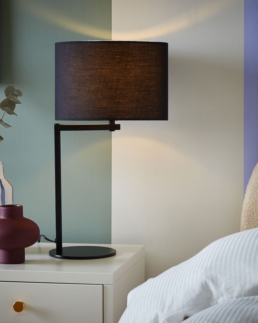 Table Lamp BALDWIN Metal Black