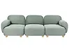 Modular Sofa 3 Seater AMLI Fabric Light Green