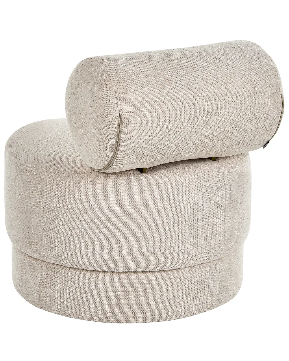 Drehsessel KARVIA  Stoff Hellbeige_1165206