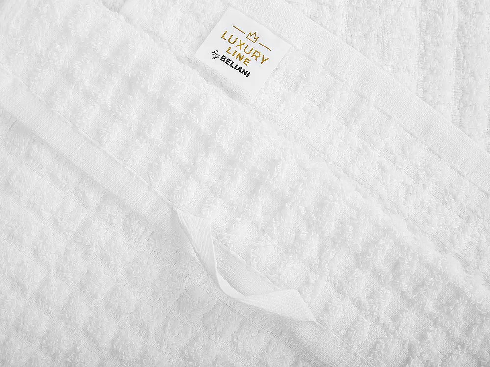 Lot de 4 serviettes ATAI Coton Blanc_794008