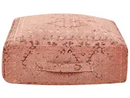 Pouffe SHASA Cotton Light Red_879979