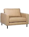 Sessel SAVALEN Kunstleder Beige