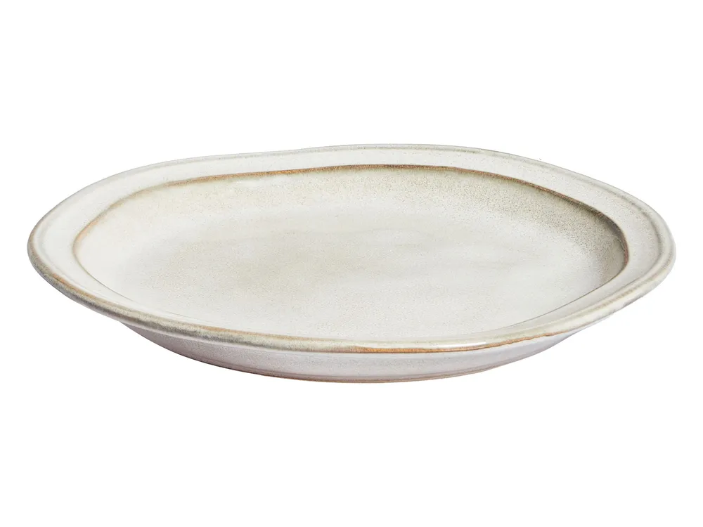 Tafelservice 12-teilig CHIVES Steinzeug Hellbeige_956460