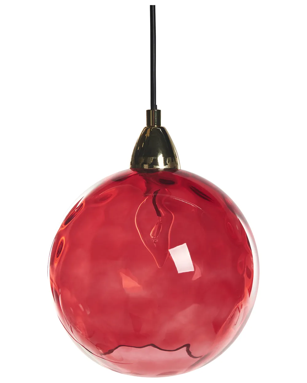 Pendant Lamp PABELLON Glass Red_968285