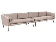Garden Sofa 4 Seater LORETELLO Beige_872283