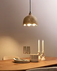 Hängeleuchte GOMATI Mango Holz Hellbraun_986347