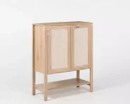 Shoe Storage Cabinet BEAULAC Light Brown_1148806