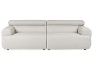 Sofa 3-Sitzer HOVDEN Stoff Cremeweiß_1072550