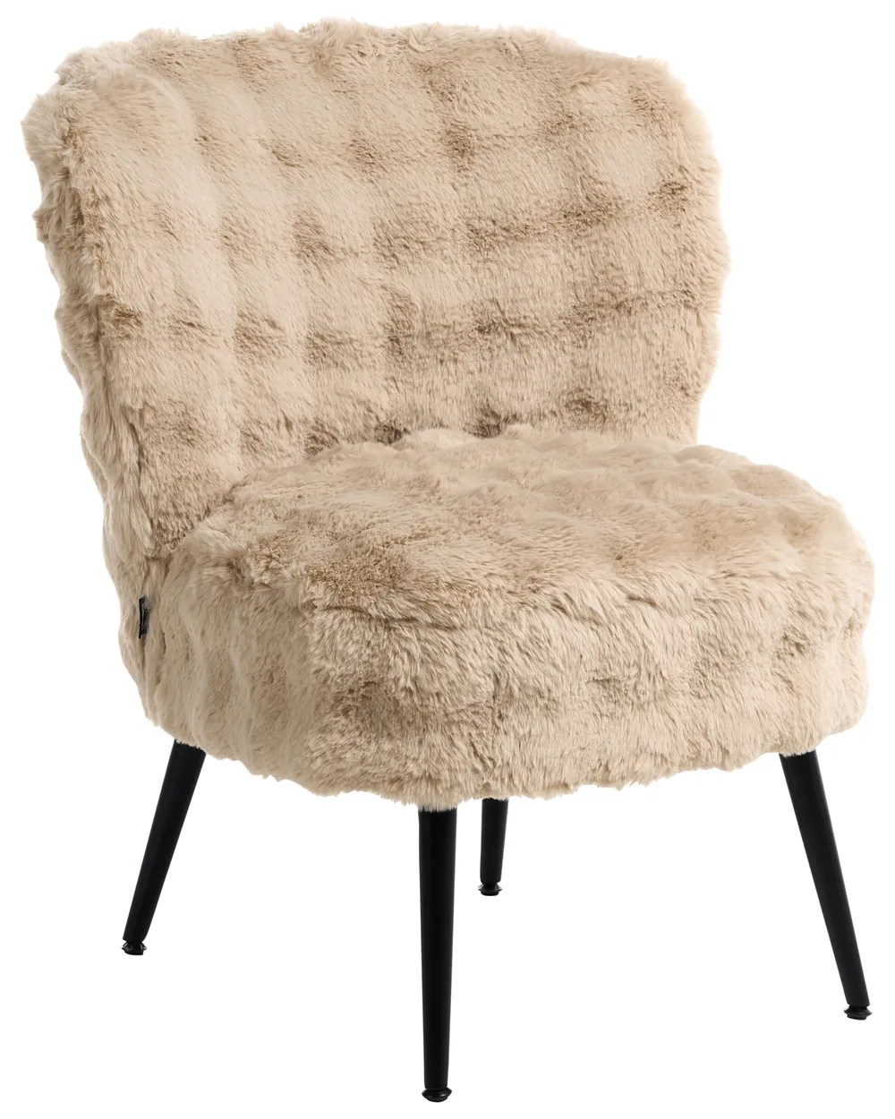 Armchair VOSS Faux Fur Beige_1107388