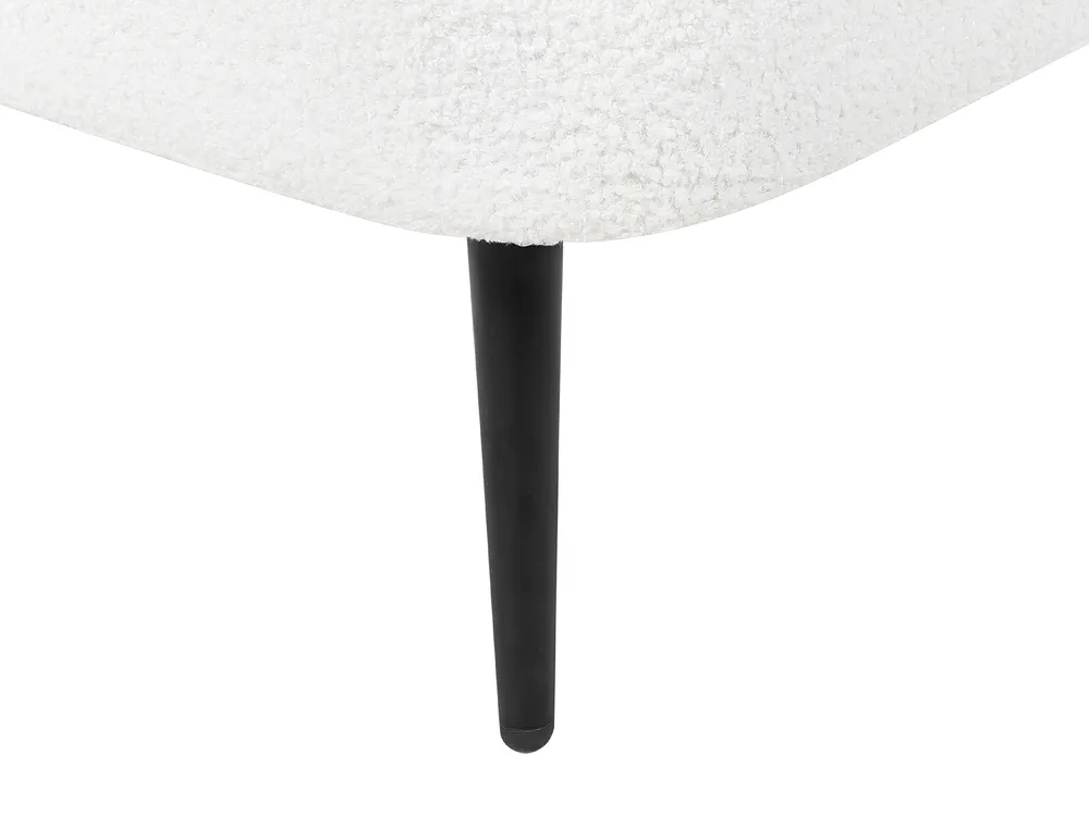 Rechtszijdige chaise longue ALLIER Bouclé Gebroken wit_879198