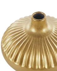 Decorative Vase CERCEI 20 cm Stoneware Gold_818245